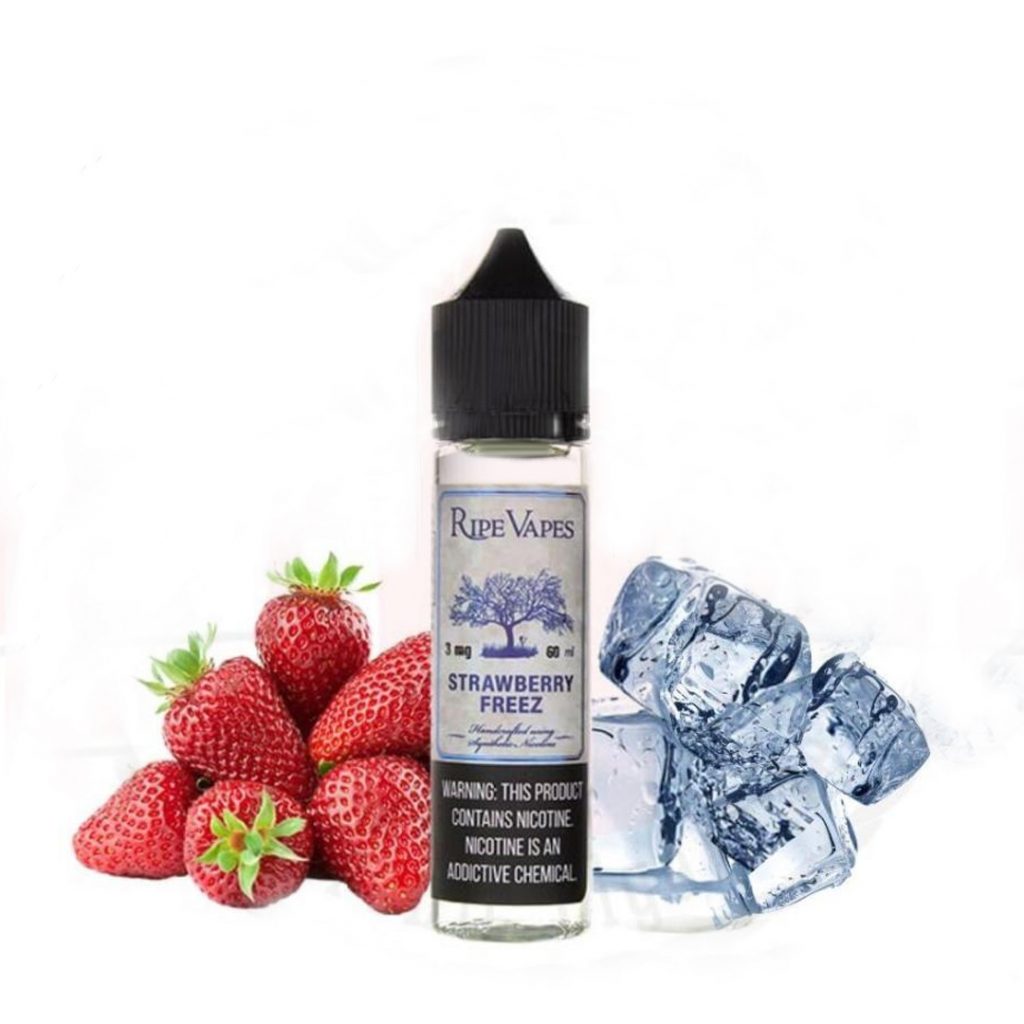 RIPE VAPE STRAWBERRY FREEZ 12MG 60ML - MrVapora.pk