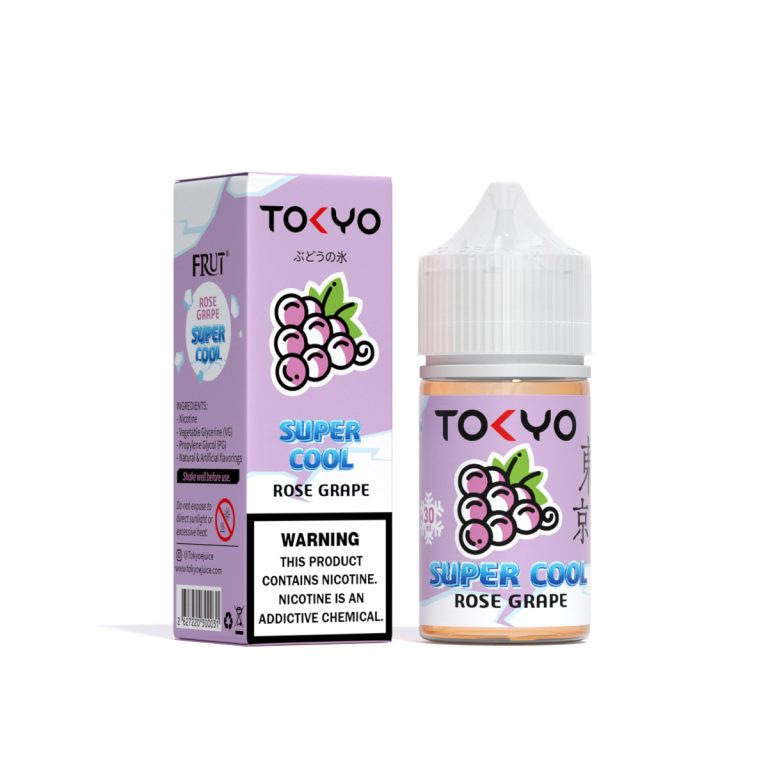 ROSE GRAPE ICE 30ML- TOKYO SUPER COOL - MrVapora.pk
