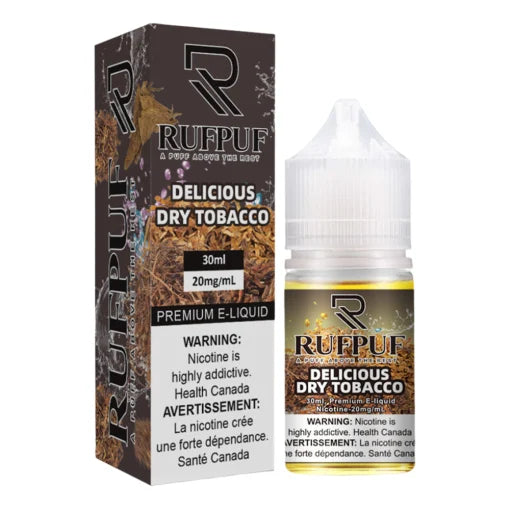 RUFPUF DELICIOUS DRY TOBACCO SALTNIC 30ML - MrVapora.pk