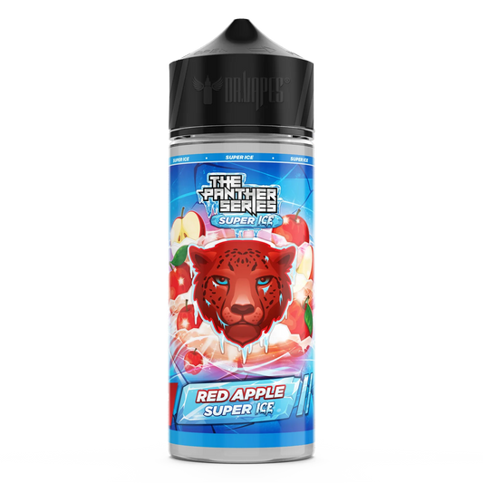 DR VAPES PANTHER SUPER ICE RED APPLE ICE 120ML 3MG