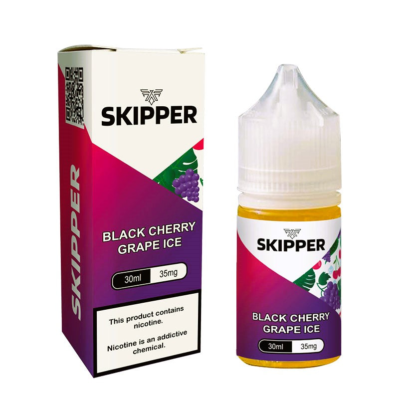 SKIPPER - BLACK CHERRY GRAPE ICE 30ML - MrVapora.pk