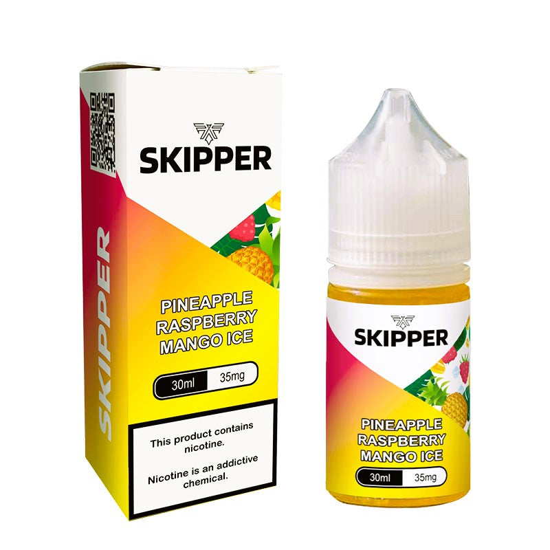 SKIPPER - PINEAPPLE RASPBERRY MANGO ICE 30ML - MrVapora.pk