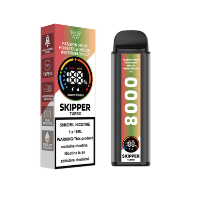 SKIPPER TURBO 10K DISPOSABLE 5% at Best Price - MrVapora.pk