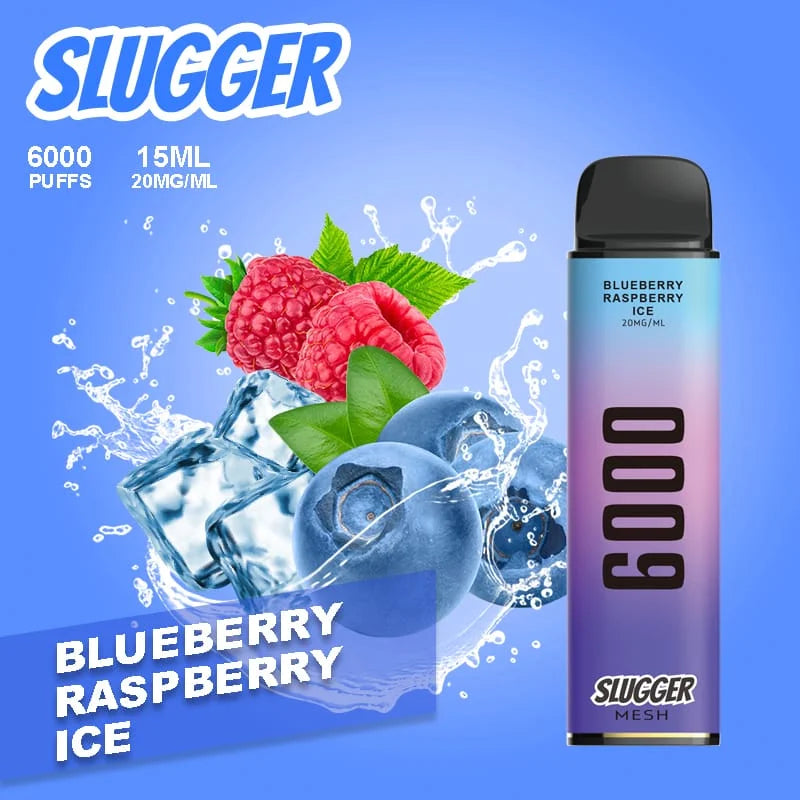 SLUGGER DISPOSABLE 20MG 6000 PUFFS - MrVapora.pk
