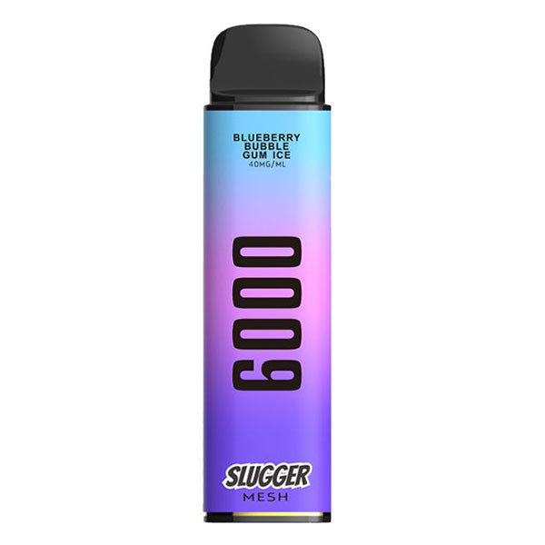 SLUGGER DISPOSABLE  BLUEBERRY BUBBLE GUM ICE 6000 PUFFS 40MG - MrVapora.pk