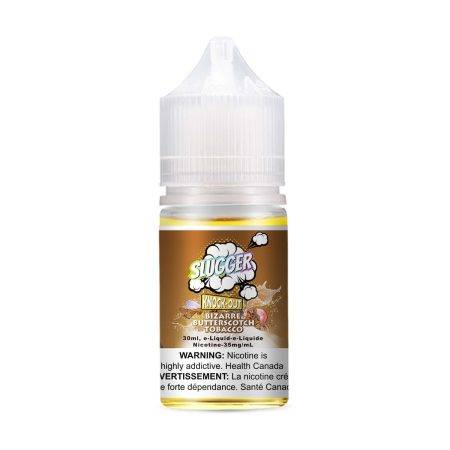 SLUGGER KNOCKOUT BIZARE BUTTERSCOTCH TOBACCO 30ML - MrVapora.pk
