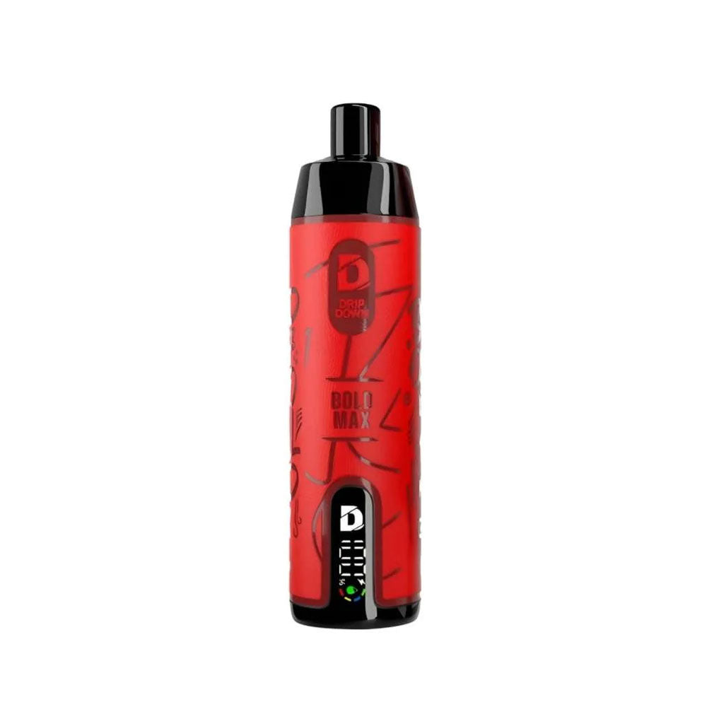 STRAWMELON BREEZE 3MG - DRIP DOWN BOLD MAX DISPOSABLE 15000 PUFFS - MrVapora.pk