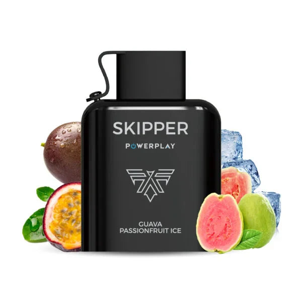 Skipper Powerplay Guava Passion Fruit Ice 5% 16000 Puffs - MrVapora.pk