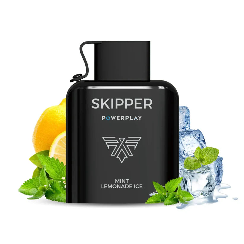 Skipper Powerplay Mint Lemonade Ice 5% 16000 Puffs - MrVapora.pk