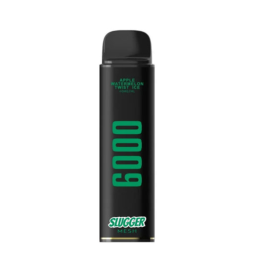 SLUGGER DISPOSABLE  APPLE WATERMELON TWIST ICE 6000 PUFFS 40MG - MrVapora.pk