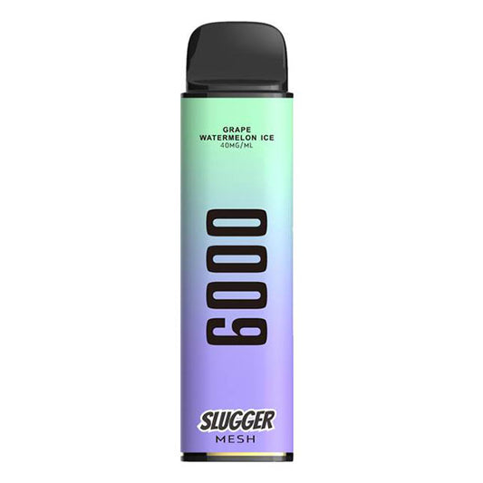 SLUGGER DISPOSABLE GRAPE WATERMELON ICE 6000 PUFFS 40MG - MrVapora.pk