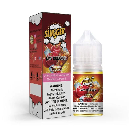 Slugger Jaw Breaker Series Cherry Cola Ice Ice - 30ml Nic Salt - MrVapora.pk