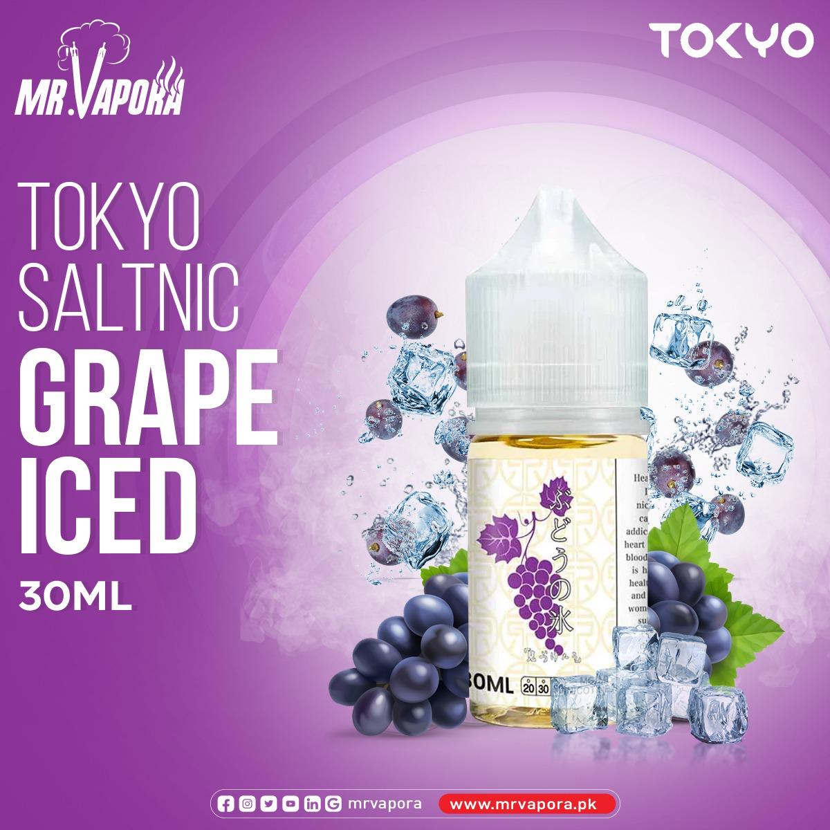 TOKYO - ICED GRAPE 30ML - MrVapora.pk