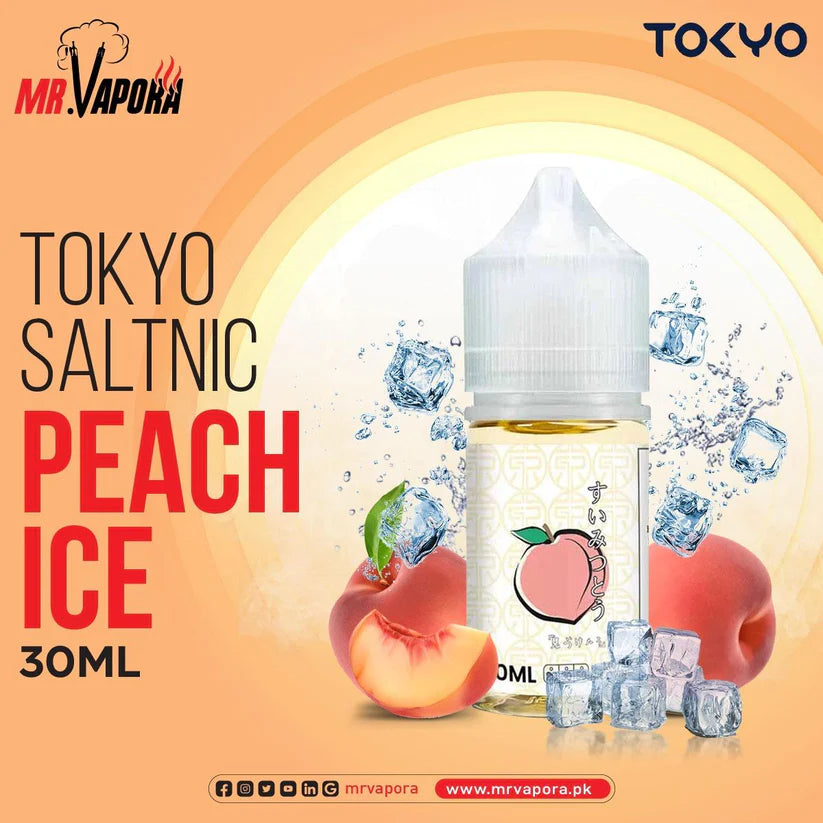 TOKYO - ICED PEACH  30ML - MrVapora.pk