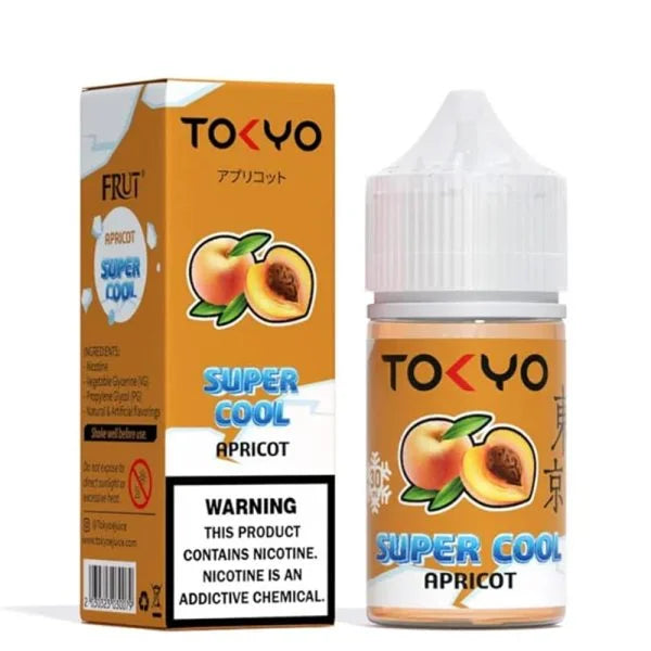 TOKYO SUPERCOOL APRICOT 35MG,50MG - 30ML - MrVapora.pk
