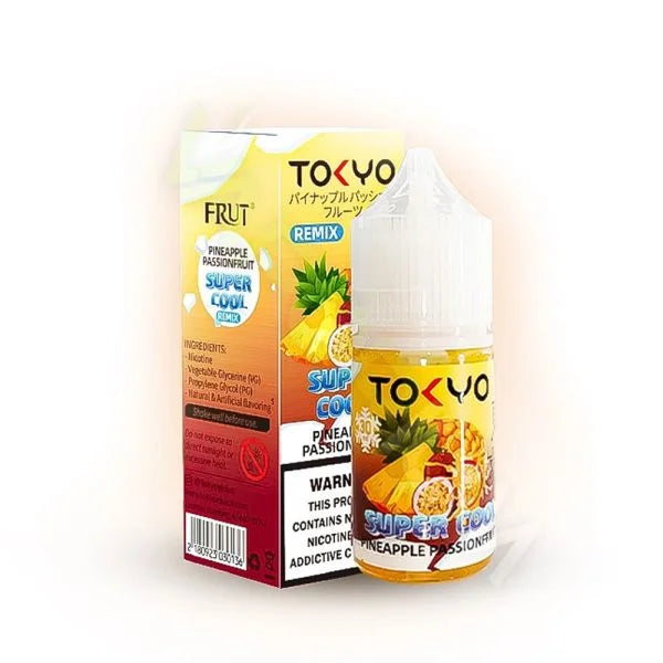 TOKYO SUPERCOOL PINEAPPLE PASSIONFRUIT 35MG,50MG 30ML - MrVapora.pk