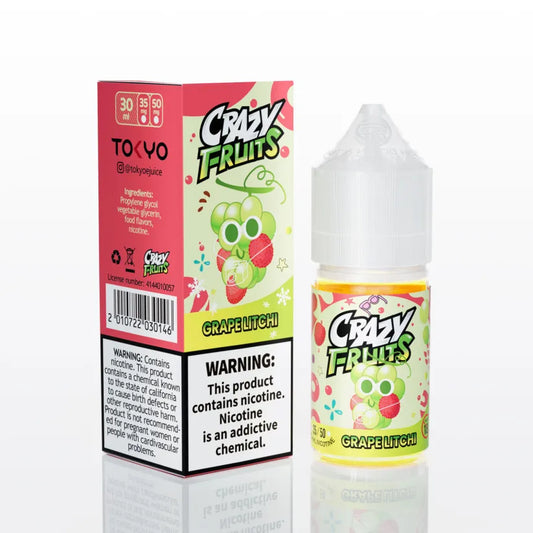 Tokyo Crazy Fruits Grape Lychee 30ML - MrVapora.pk