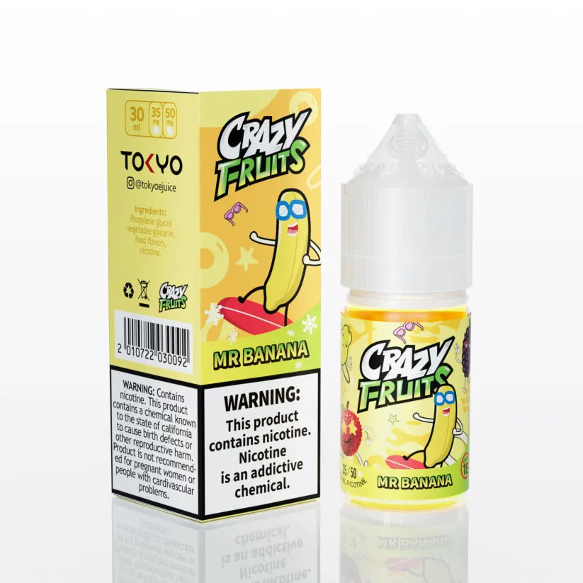 Tokyo Crazy Fruits Mr Banana 30ML - MrVapora.pk