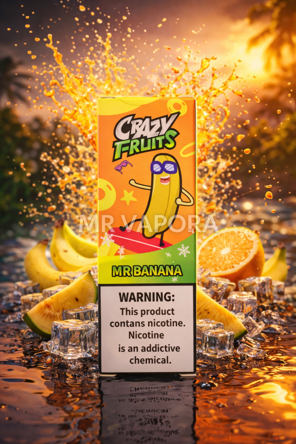 Tokyo Crazy Fruits Mr Banana 30ML - MrVapora.pk