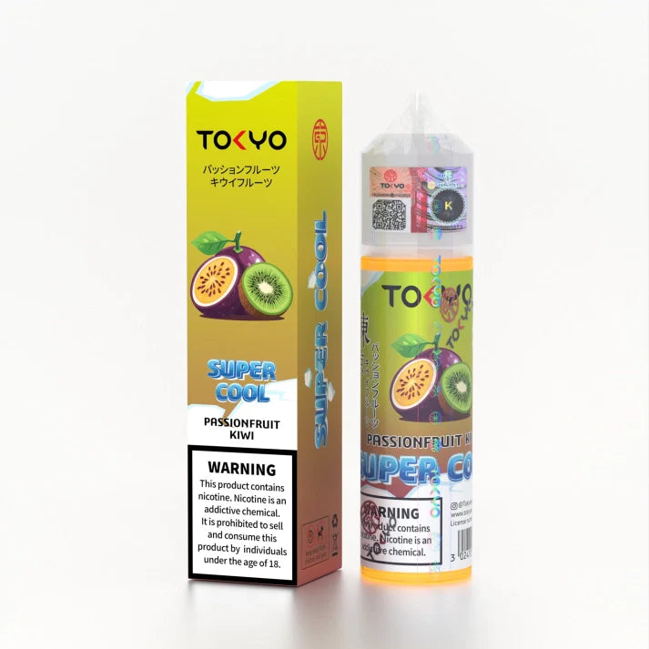 Tokyo Iced Passionfruit Kiwi 60ML – Super Cool - MrVapora.pk