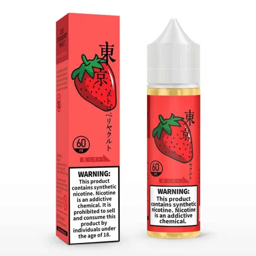 Tokyo Iced Strawberry Yakult 60ml - MrVapora.pk