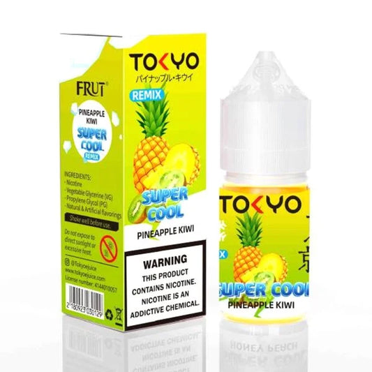 TOKYO SUPERCOOL PINEAPPLE KIWI 35MG,50MG - 30ML - MrVapora.pk