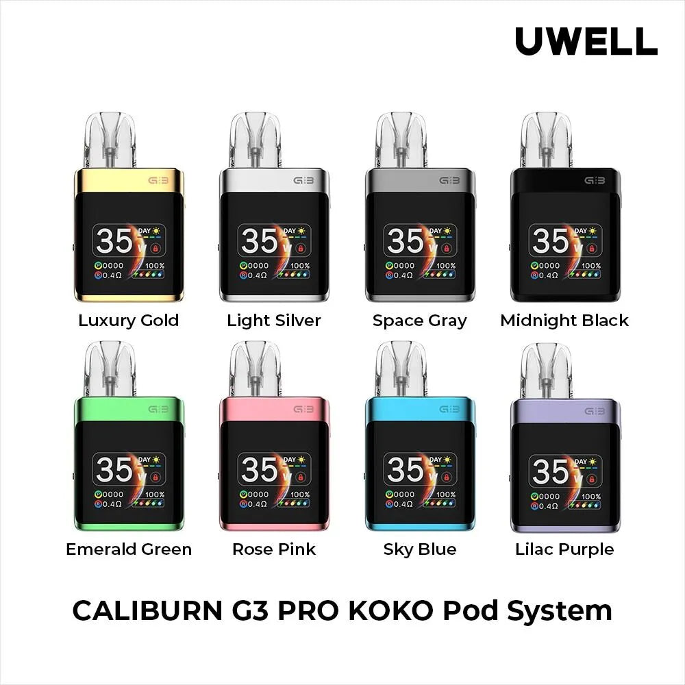 UWELL CALIBURN G3 PRO KOKO POD KIT - MrVapora.pk