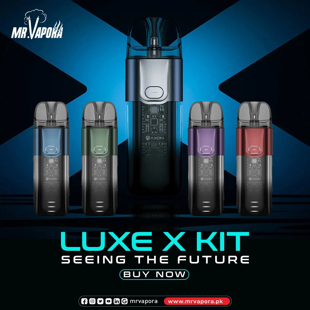 VAPORESSO LUXE X PRO 40 W POD SYSTEM - MrVapora.pk