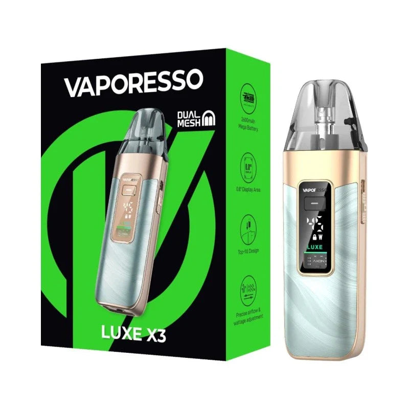 VAPORESSO LUXE X3 PODKIT 45 WATTS - MrVapora.pk