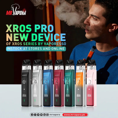 VAPORESSO XROS PRO 30 WATTS POD KIT VAPORESSO XROS PRO 30 WATTS POD KIT