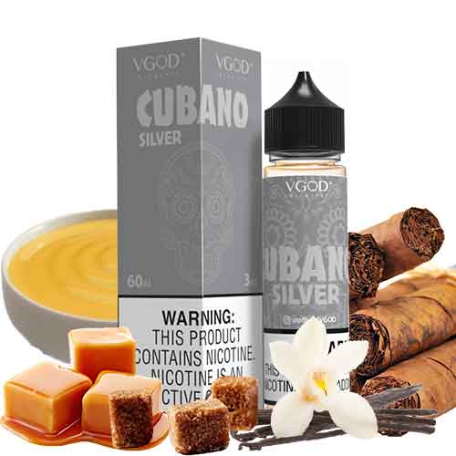 VGOD CUBANO SILVER E-LIQUID 60ML - MrVapora.pk