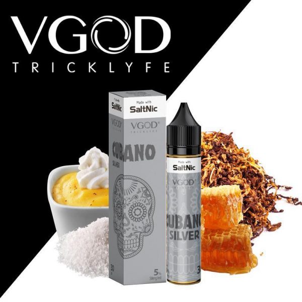 VGOD CUBANO SILVER SALT NIC E-LIQUID 30ML - MrVapora.pk