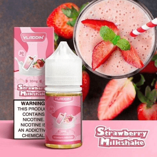 VLADDIN STRAWBERRY MILKSHAKE 30ML - MrVapora.pk