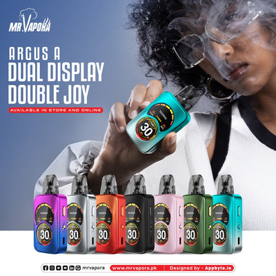 VOOPOO ARGUS A  30 WATTS (1100 MAH) POD DEVICE - MrVapora.pk
