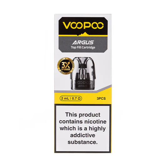 VOOPOO ARGUS TOP FILL CARTRIDGE 3ML - MrVapora.pk
