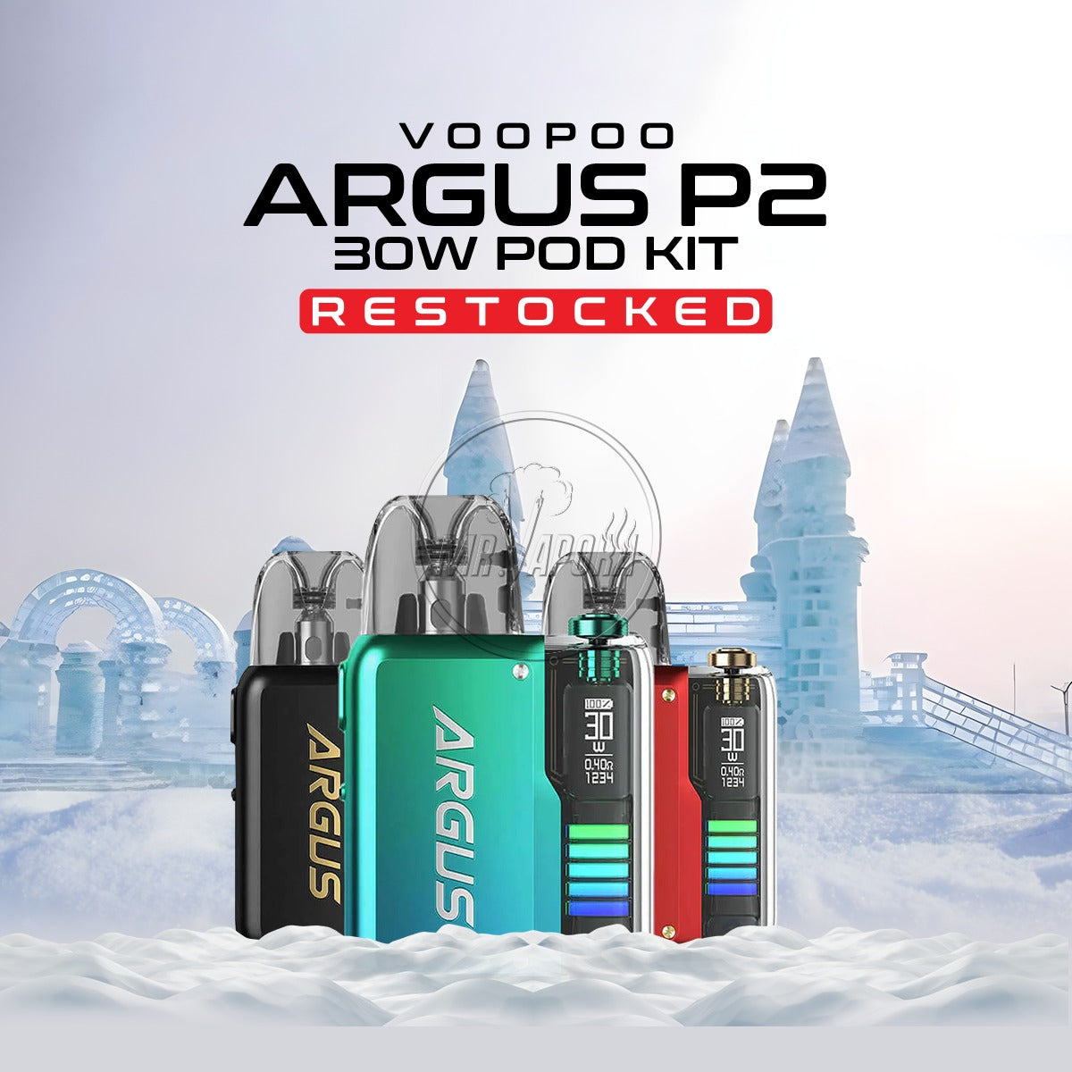 VOOPOO Argus P2 Pod Kit 30W on Best Price at Mr.vapora - MrVapora.pk