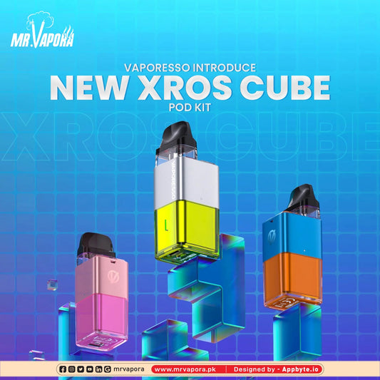 Vaporesso Xros Cube Pod (900mAh) - MrVapora.pk