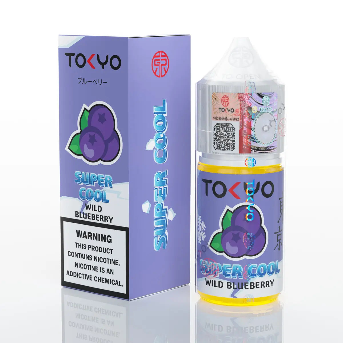 WILD BLUEBERRY ICE 30ML-TOKYO SUPER COOL - MrVapora.pk
