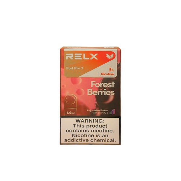 RELX Pod Pro – Forest Berries – 3% Nicotine At Best Price